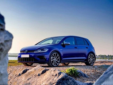 VOLKSWAGEN GOLF 7.5 IÇIN UYUMLU 'R' ON TAMPON + PANJUR 'R'